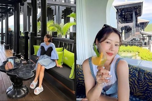  Nữ diễn viên tươi tắn trong kỳ nghỉ. Ảnh: @Parkhana. 