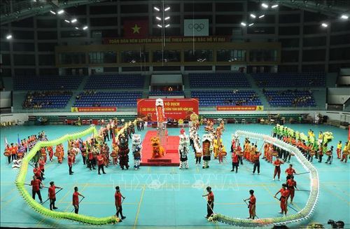 Quang cảnh buổi khai mạc.