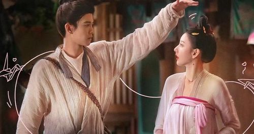 Nhậm Gia Luân và Tống Tổ Nhi đều có tạo hình cổ trang đẹp, diễn xuất ổn định. Ảnh: Weibo