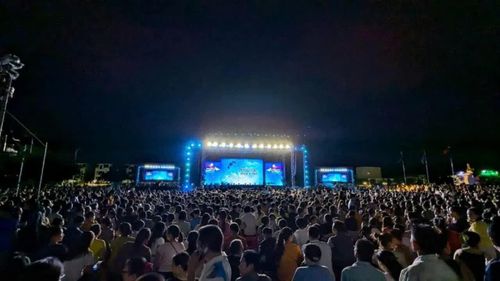 Hàng nghìn khán giả đến với đêm nhạc Trịnh Công Sơn năm 2024 tại TP. Đông Hà (cũ) - Ảnh: Tuyên giáo Đông Hà