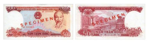 Tiền giấy 500 đồng, 1985