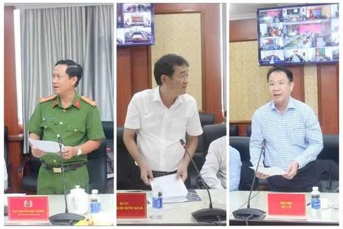 Các đại biểu phát biểu tại lễ phát động chiến dịch.