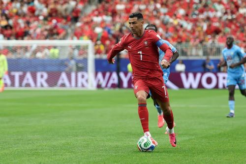 Ronaldo chơi "vô hại" trong trận mở màn World Cup 2026. ẢNH: Icon Sportswire