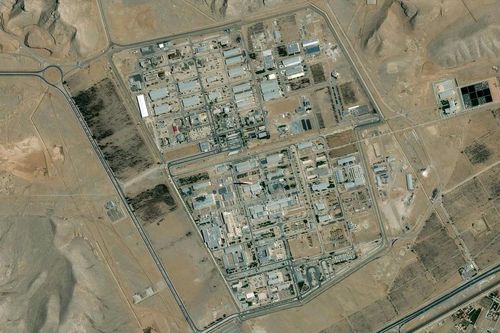 Ảnh vệ tinh cơ sở hạt nhân Isfahan sau vụ tấn công hồi tháng 6/2025 của Israel. Ảnh: Planet Labs PBC.