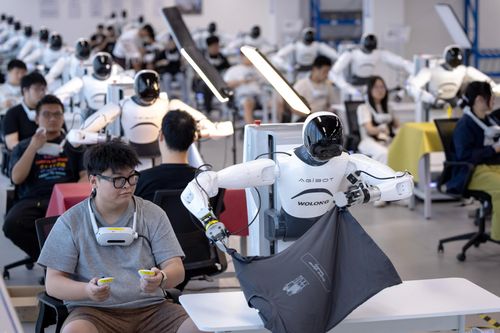 AI đang làm thay đổi cơ cấu việc làm tại Trung Quốc. Ảnh: SCMP.