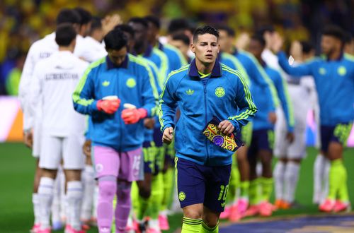 8 năm rồi James Rodriguez mới được hít thở bầu không khí World Cup 2026. Ảnh: Reuters.