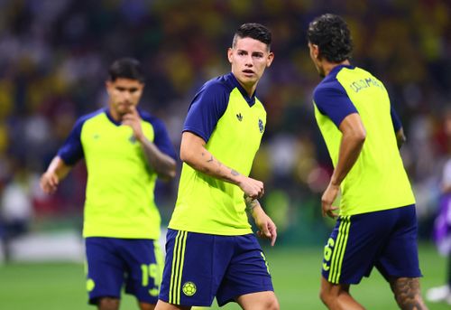Colombia của James được đánh giá là ứng cử viên đi tiếp tại bảng K World Cup 2026. Ảnh: Reuters.