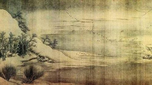  Giang Can tuyết ý – Vương Duy, thời Đường. Ảnh: old888 