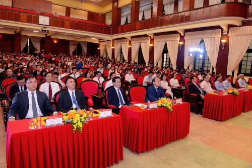 Quang cảnh buổi lễ. Ảnh: Phan Anh (Đoàn Thanh niên Học viện Chính trị quốc gia Hồ Chí Minh)