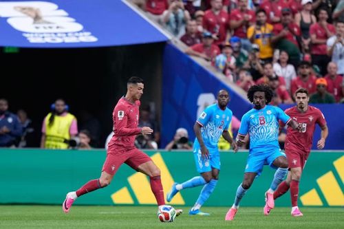 Ronaldo không có pha dứt điểm trúng đích nào.
