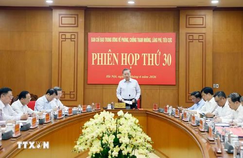 Tổng Bí thư, Chủ tịch nước Tô Lâm phát biểu. (Ảnh: Thống Nhất/TTXVN)