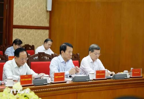 Các đại biểu tham dự. (Ảnh: Thống Nhất/TTXVN)