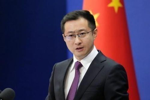 Người phát ngôn Bộ Ngoại giao Trung Quốc Lâm Kiếm bày tỏ hoan nghênh Bản ghi nhớ (MoU) giữa Mỹ và Iran, đồng thời đánh giá cao nỗ lực hòa giải của Pakistan. Ảnh: Kyodo/TTXVN