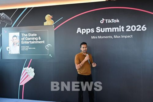 Ông Krishan Patel, Giám đốc Quốc gia khu vực Đông Nam Á, Ấn Độ và Australia - New Zealand của Sensor Tower phát biểu