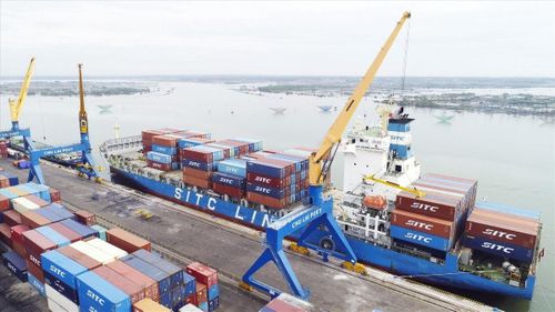 Dự án xây dựng luồng Cửa Lở sẽ phục vụ tốt nhu cầu vận chuyển hàng hóa tại Chu Lai. Ảnh: THACO
