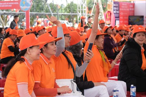 Hội viên phụ nữ hào hứng tham gia vào các hoạt động do các cấp hội tổ chức