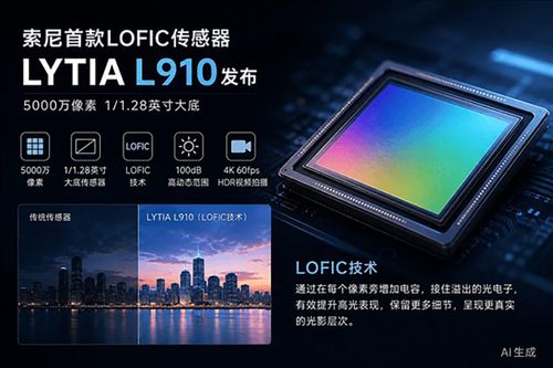 Các tính năng chính của cảm biến Sony LYTIA L910