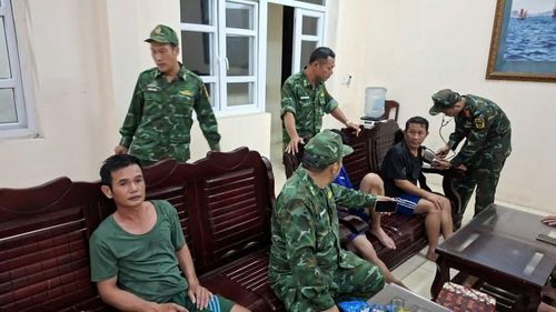 Hiện cả 9 người sức khỏe và tinh thần ổn định. Ảnh: Đặc khu Cô Tô cung cấp