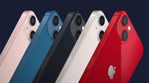 iPhone 13 có 5 sự lựa chọn màu sắc thời trang.