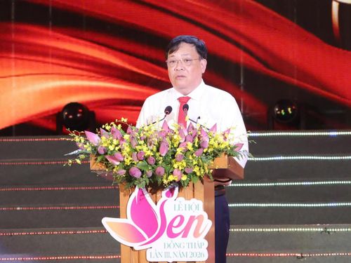 Ông Phạm Thành Ngại - Phó Bí thư Tỉnh ủy, Chủ tịch UBND tỉnh Đồng Tháp. (Ảnh: Trung Phạm).