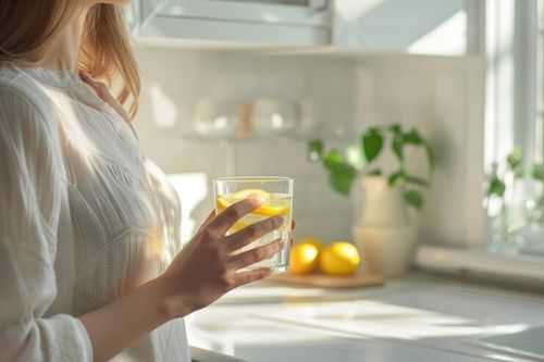  Cốc nước chanh ấm là đồ uống buổi sáng hoàn hảo để bắt đầu ngày mới hiệu quả. Ảnh: Magnific. 
