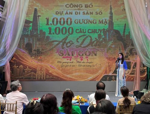 Nhà thiết kế Anna Hạnh Lê, Quyền Chủ tịch Hiệp hội Áo dài TP.HCM công bố dự án “1.000 gương mặt – 1.000 câu chuyện Áo dài Sài Gòn”