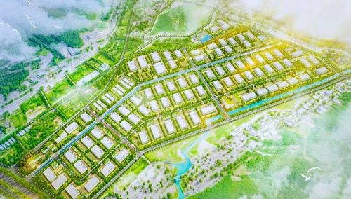 Phối cảnh dự án đầu tư xây dựng và kinh doanh kết cấu hạ tầng Khu B - Khu công nghiệp Thọ Lộc.