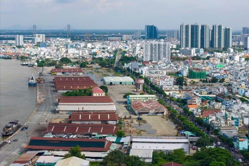 Một góc "khu đất vàng" Khánh Hội. Ảnh: Duy Anh