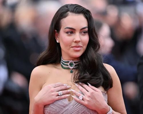 Georgina Rodriguez tại Liên hoan phim Cannes ngày 18 tháng 5 năm 2026. Ảnh: Getty Images