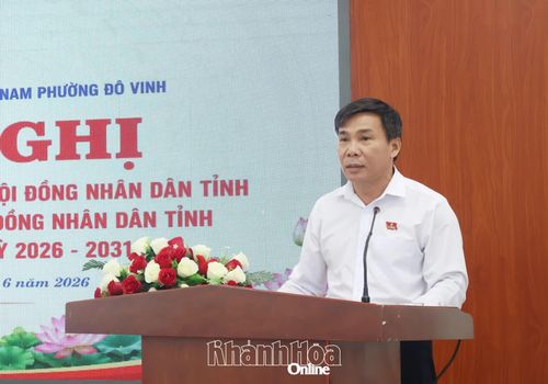 Ông Nguyễn Thanh Hải tiếp thu, giải trình ý kiến, kiến nghị của cử tri.