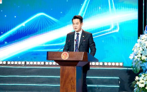 ông Đặng Hồng Anh, Phó Chủ tịch Hội Liên hiệp Thanh niên Việt Nam, Chủ tịch Hội Doanh nhân trẻ Việt Nam, Chủ tịch VPSF 2026 chia sẻ tại Đại hội