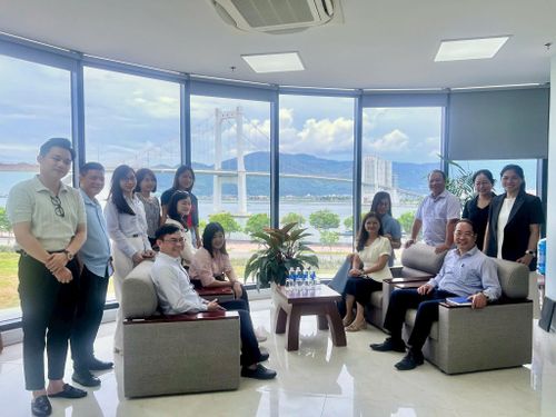 Không gian làm việc của Khu Công viên phần mềm Đà Nẵng số 2