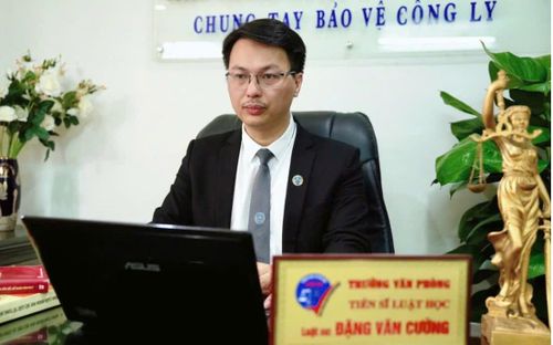 Tiến sĩ, luật sư Đặng Văn Cường - Trưởng Văn phòng Luật sư Chính Pháp (Đoàn Luật sư thành phố Hà Nội)