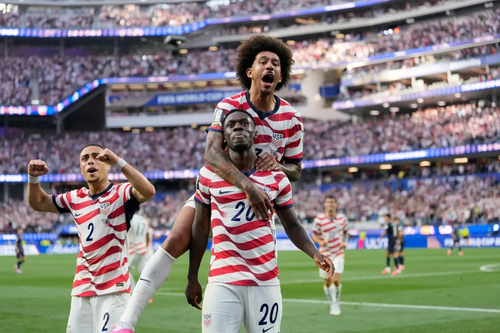 Đội tuyển Mỹ “nghiền nát” Paraguay tới 4-1. Ảnh: AP 