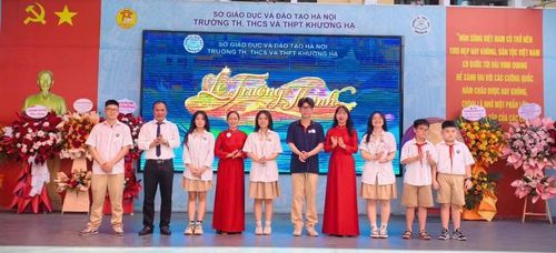 Năm 2026, Trường Tiểu học, THCS &amp; THPT Khương Hạ lấy điểm chuẩn trúng tuyển là 20 điểm.