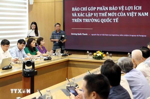 Các đại biểu tham dự tại phiên thảo luận. (Ảnh: An Đăng/TTXVN)