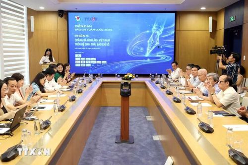 Quang cảnh phiên thảo luận. (Ảnh: An Đăng/TTXVN)