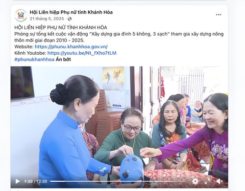 Kết quả của cuộc vận động “Xây dựng gia đình 5 không, 3 sạch" giai đoạn 2010 - 2025 là động lực quan trọng, thúc đẩy triển khai hiệu quả cuộc vận động "Xây dựng gia đình 5 không, 3 sạch, 3 an” giai đoạn 2026 - 2031.