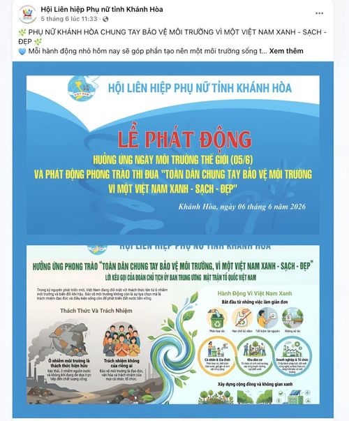 Hội LHPN tỉnh Khánh Hòa cần tăng cường công tác phối hợp liên ngành và xây dựng hệ sinh thái hỗ trợ thực hiện “3 an”.