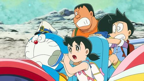 Doraemon: Nobita và Lâu Đài Dưới Đáy Biển (Phiên bản mới) xuất sắc trở thành tác phẩm anime Nhật Bản ăn khách nhất lịch sử phòng vé Việt Nam. Ảnh: NSX