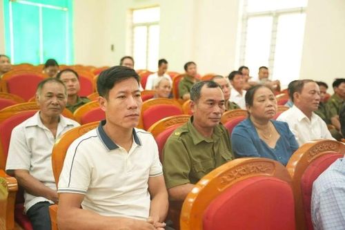 Các đại biểu dự buổi tập huấn.