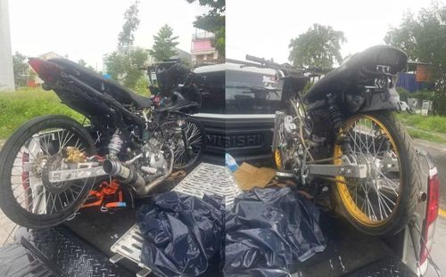 Cơ quan Công an thu giữ xe đã "độ chế".