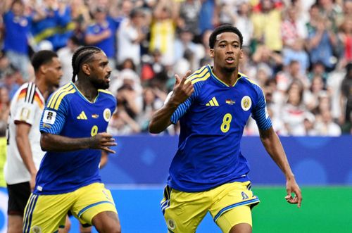 Curacao có bàn thắng đầu tiên trong lịch sử ở World Cup. (Ảnh: Reuters)