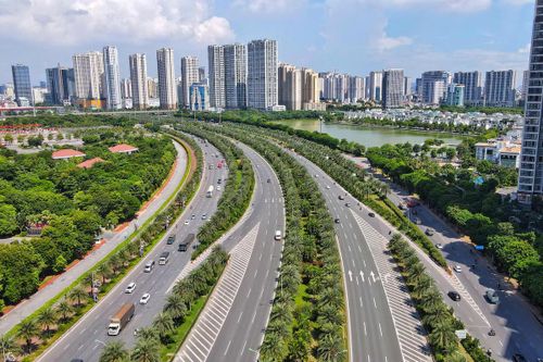 Đại lộ Thăng Long. (Ảnh: internet).