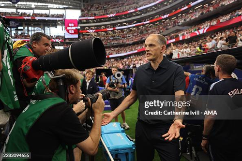 Huấn luyện viên Thomas Tuchel. Ảnh: Getty
