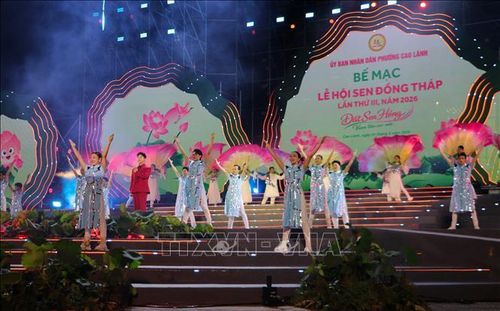 Tiết mục tại chương trình nghệ thuật.