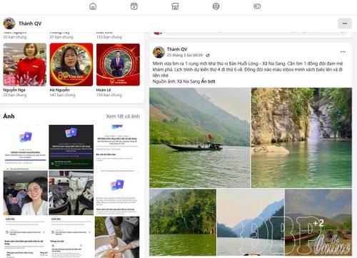 Trang Facebook “Thành QV” của anh Quàng Văn Thành thường xuyên chia sẻ những nét đẹp về văn hóa, cảnh quan, ẩm thực... của tỉnh Điện Biên.