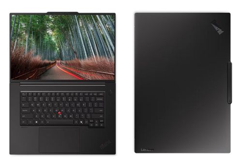 The ThinkPad P1 Gen 9 supports up to 8 TB of PCIe Gen 5 storage across two M.2 2280 slots.