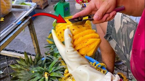 Nên ăn dứa đã chín kỹ tự nhiên, chưa bị nẫu. Ảnh minh họa.
