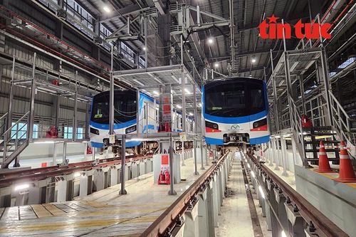 Các đoàn tàu được bảo trì, bảo dưỡng luân phiên theo kế hoạch.